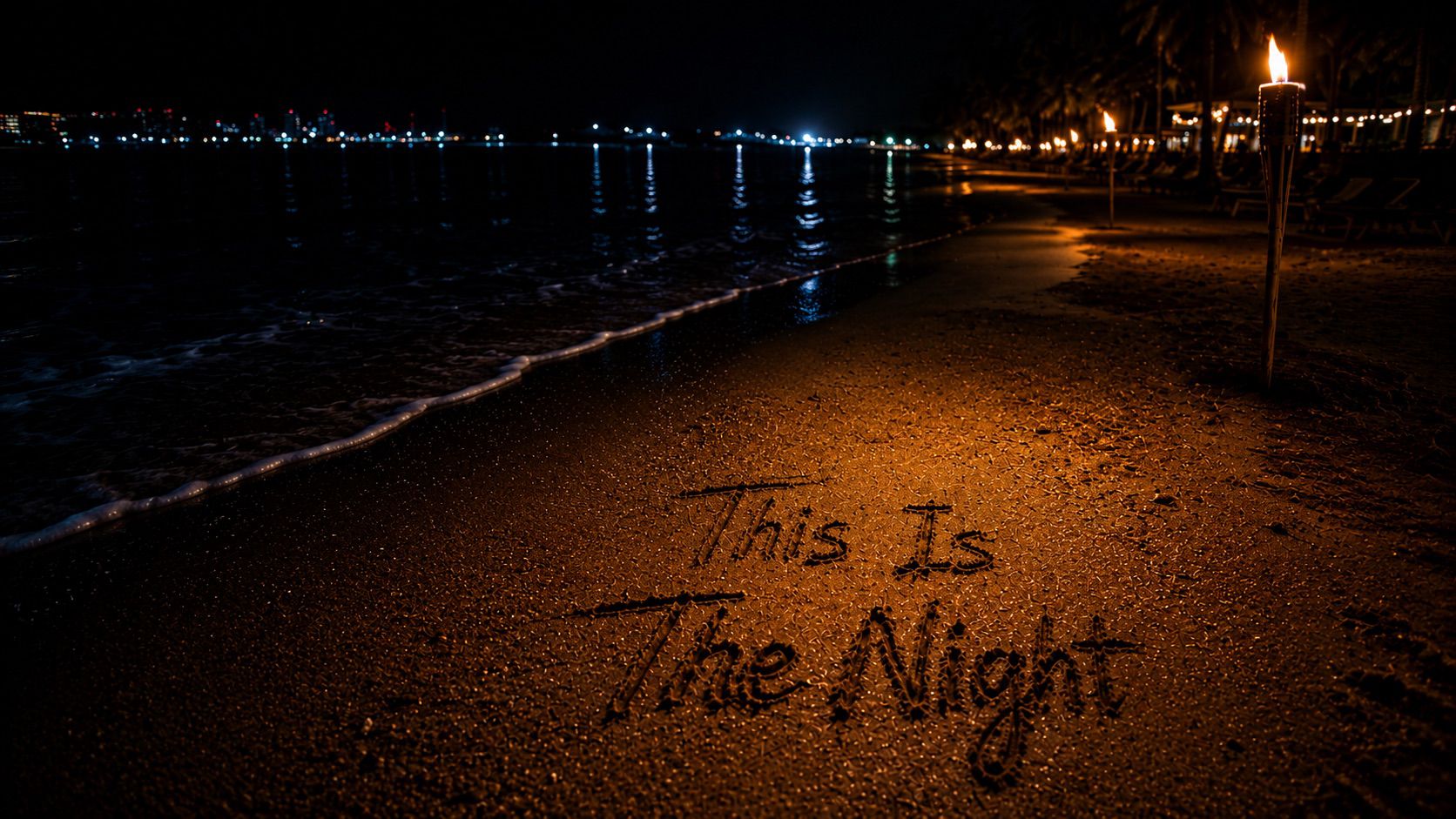 This Is the Night — official OZS campaign visual